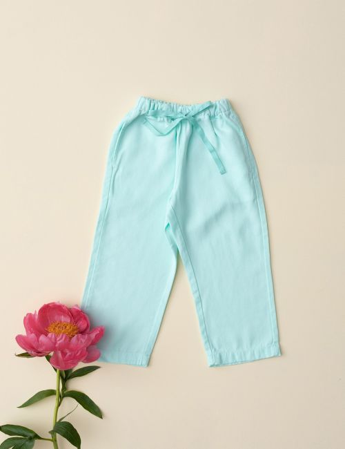 Pantalon Fluido Verde Smoothie Pantalon Fluido Verde Smoothie